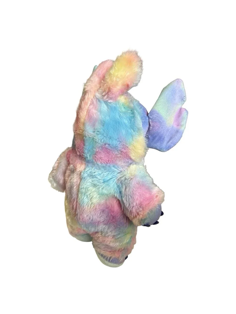 Build A Bear Stitch Disney Toy Pastel Plush Plaid Ears Stuffed Animal w/ Outfit